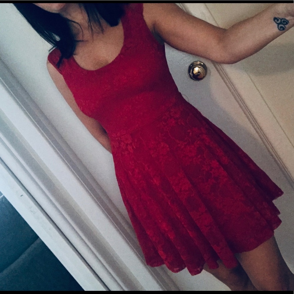 Dress lace dress